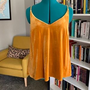 Sunday In Brooklyn velvet cami